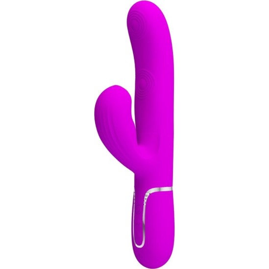 Pretty Love Flirtation PRETTY LOVE - PERLITA MULTIFUNCTION 3 IN 1 G-SPOT VIBRATOR VIOLET