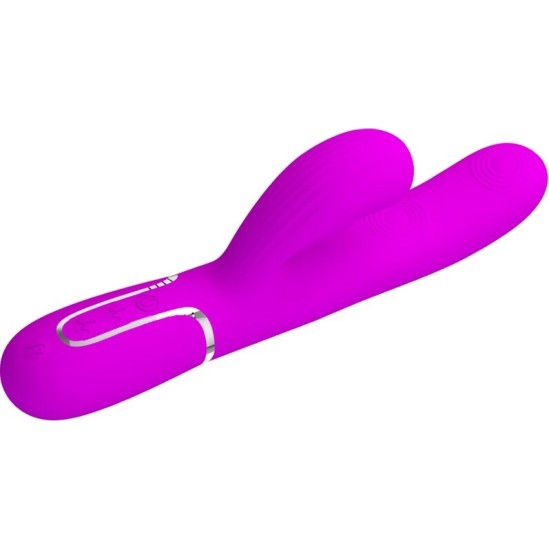 Pretty Love Flirtation PRETTY LOVE - PERLITA MULTIFUNCTION 3 IN 1 G-SPOT VIBRATOR VIOLET