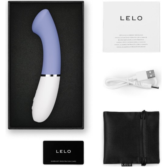 Lelo GIGI&trade; 3 G-SPOT VIBRATOR BLUE