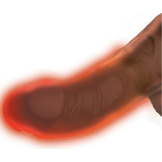 King Cock Plus KING COCK - PLUS TRIPLE THREAT BROWN SKIN TONE