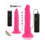 Diversia FLEXIBLE VIBRATING DILDO PINK 23 CM -O- 4.3 CM