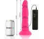 Diversia FLEXIBLE VIBRATING DILDO PINK 23 CM -O- 4.3 CM