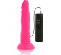 Diversia FLEXIBLE VIBRATING DILDO PINK 23 CM -O- 4.3 CM