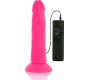 Diversia FLEXIBLE VIBRATING DILDO PINK 23 CM -O- 4.3 CM