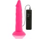Diversia FLEXIBLE VIBRATING DILDO PINK 23 CM -O- 4.3 CM
