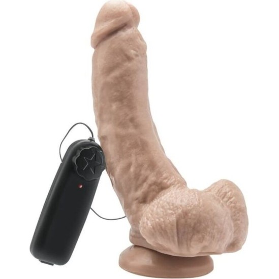 Get Real DILDO 20,5 CM WITH BALLS VIBRATOR SKIN