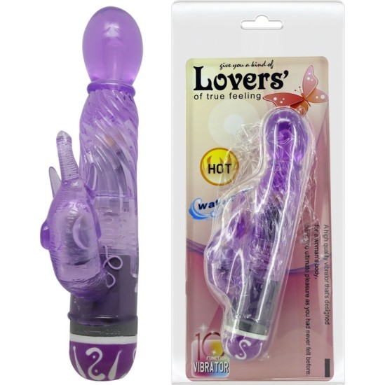 Baile Vibrators BAILE - MULTIVE SPEED VIBRATOR WITH LILAC STIMULATOR