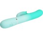 Pretty Love Flirtation PRETTY LOVE - GIGI MULTIFUNCTION RABBIT VIBRATOR AQUA GREEN