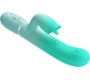 Pretty Love Flirtation PRETTY LOVE - GIGI MULTIFUNCTION RABBIT VIBRATOR AQUA GREEN