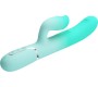 Pretty Love Flirtation PRETTY LOVE - GIGI MULTIFUNCTION RABBIT VIBRATOR AQUA GREEN