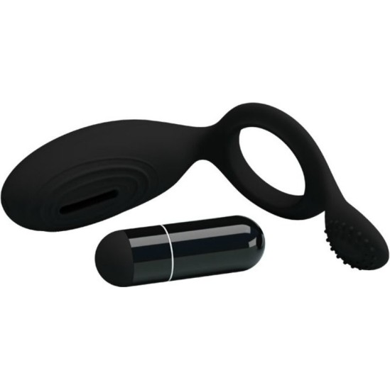 Pretty Love Male PRETTY LOVE - ETHEL VIBRATING RING WITH STIMULATOR