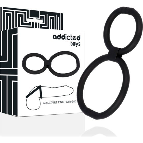 Addicted Toys ADJUSTABLE RINGS FOR PENIS
