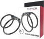 Darkness Sensations DARKNESS - DOUBLE FLEXIBLE PENIS RING