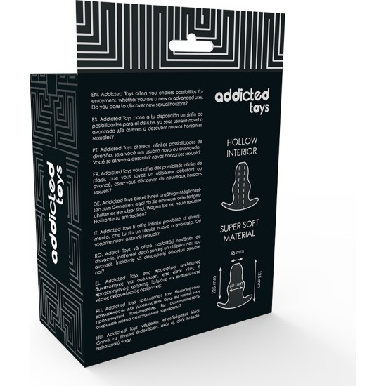 Addicted Toys LARGE ANAL DILATOR 13 CM - TRANSPARENT