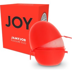 Jamyjob EGG MASTURBATOR RED VERSION DISCRETT