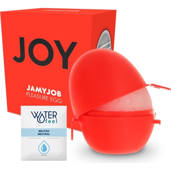 Jamyjob EGG MASTURBATOR RED VERSION DISCRETT