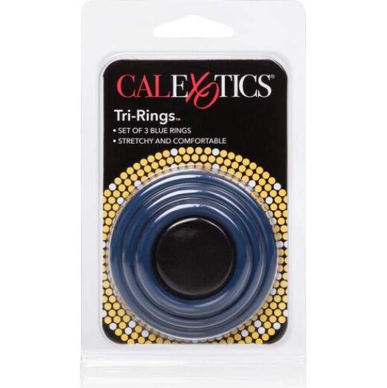 Calexotics TRI-RINGS BLUE