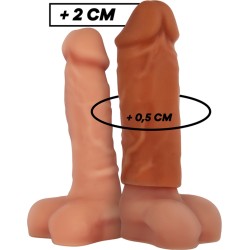 Virilxl LIQUID SILICONE V3 BROWN PENIS EXTENSION