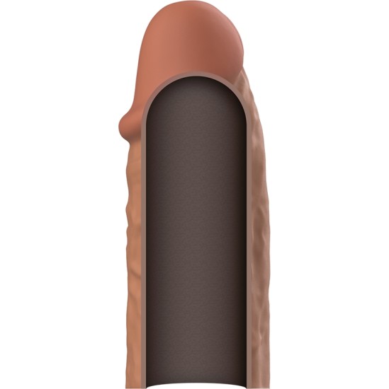 Virilxl LIQUID SILICONE V3 BROWN PENIS EXTENSION