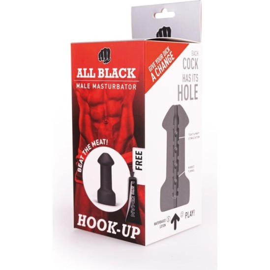All Black MASTURBATOR HOOK-UP