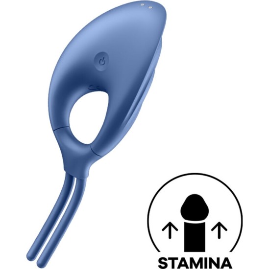 Satisfyer Ring SATISFYER - SWORDSMAN RING VIBRATOR BLUE