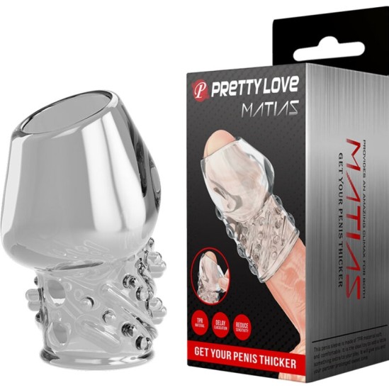 Pretty Love Male PRETTY LOVE - MATIAS TRANSPARENT PENIS THICKER