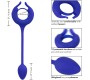 Calexotics ADMIRAL WEIGHTED COCK RING BLUE