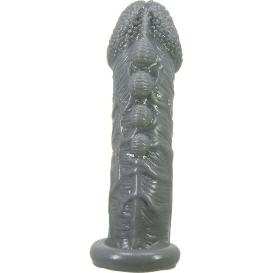 Pretty Love REALISTIC PENIS ENLARGER AND DELAY SLEEVE GREY