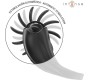 Intense Couples Toys INTENSE - MABEL VIBRATING RING 10 VIBRATIONS WITH CLITORIS STIMULATOR BLACK