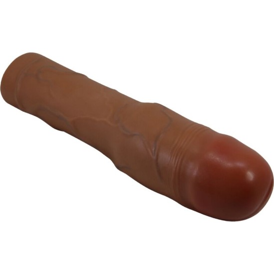 Pretty Love KYLIAN PENIS SLEEVE WITH 7.6 CM EXTENSION MULATTO