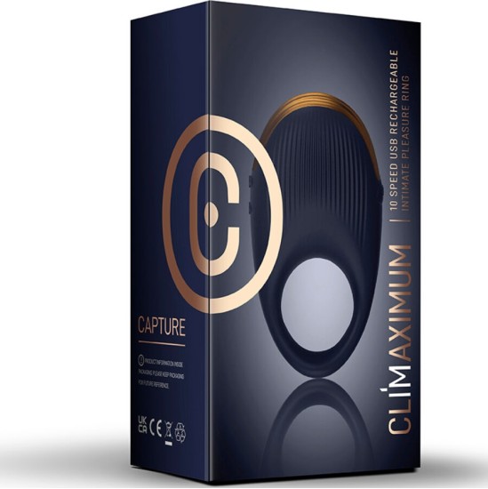 Climaximum CAPTURE SENSORY COCK RING VIBRATOR