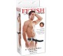 Fetish Fantasy Series 19 CM VIBRATING HOLLOW STRAP-ON BLACK