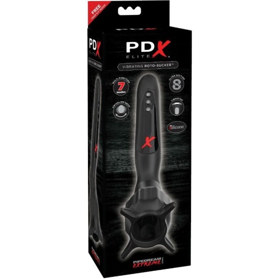 Pdx Elite VIBRATING STIMULATOS WITH ROTO-SUCKER SUCTION