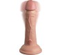 King Cock ELITE REALISTIC DILDO VIBRATING & SILICONE 15.2 CM