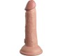 King Cock ELITE REALISTIC DILDO VIBRATING & SILICONE 15.2 CM