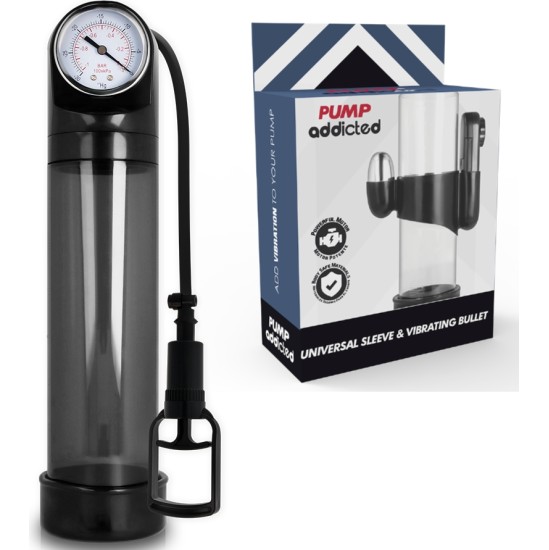 Pump Addicted RX9 BLACK VIBRATOR