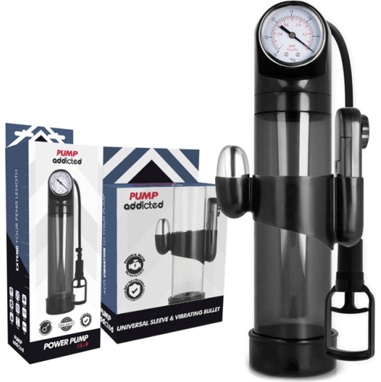 Pump Addicted RX9 BLACK VIBRATOR
