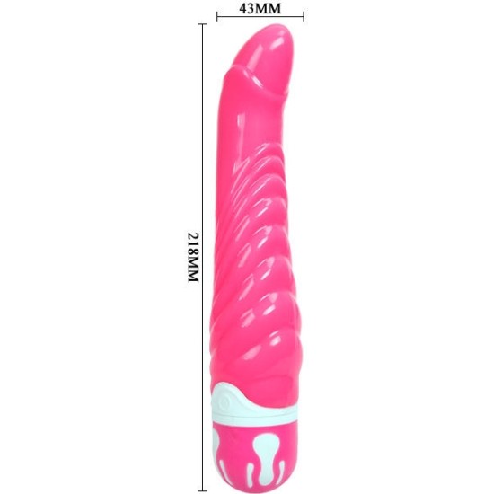 Baile Vibrators BAILE - THE REALISTIC COCK PINK G-SPOT 21.8 CM