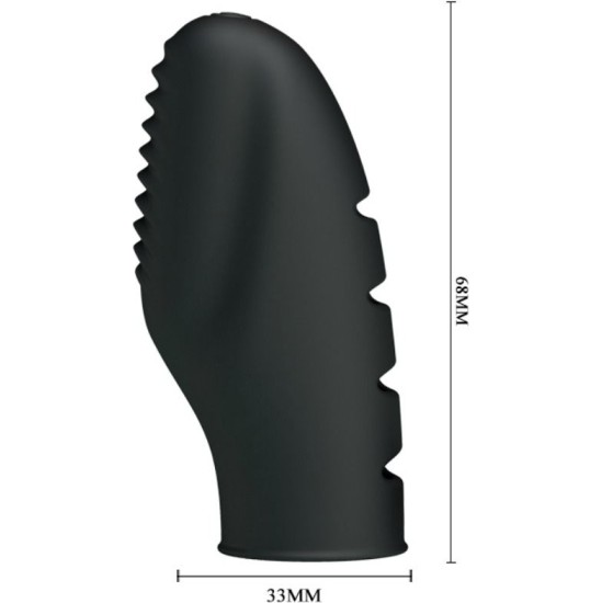 Pretty Love Flirtation PRETTY LOVE - FLIRTATION STANFORD BLACK VIBRATION THIMBLE