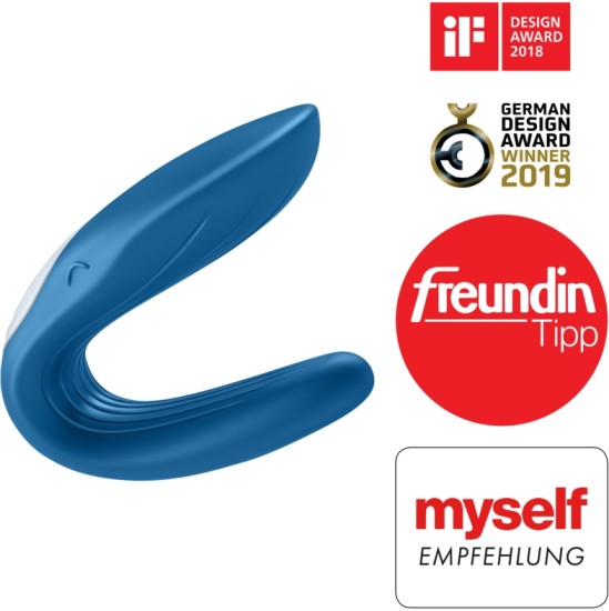 Satisfyer Partner SATISFYER - PARTNER TOY WHALE VIBRATOR STIMULATING BOTH PARTNERS 2020 EDITION