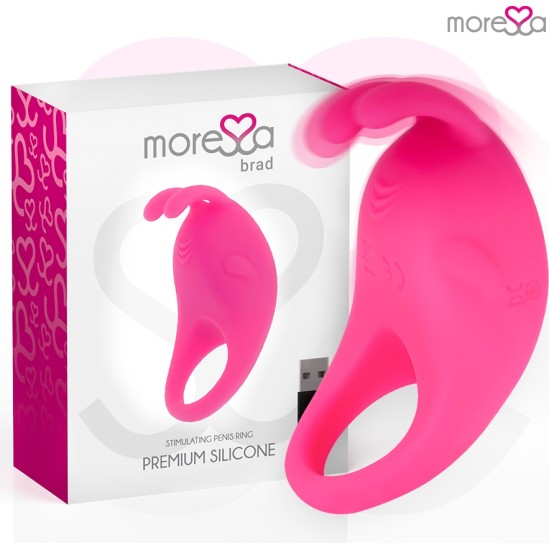 Moressa BRAD PREMIUM SILICONE RECHARGEABLE PINK