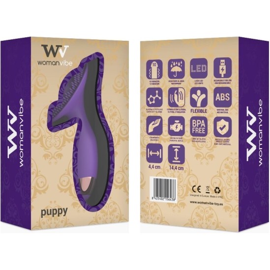 Womanvibe PUPPY STIMULATOR RECHARGEABLE SILICONE