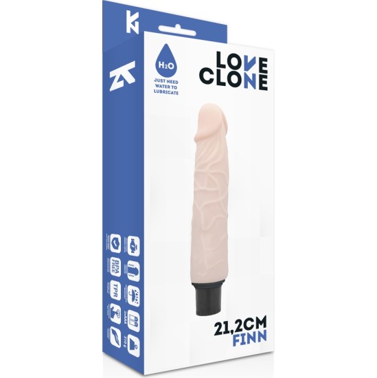 Loveclone FINN SELF LUBRICATION VIBRATOR 21.2 CM -O- 3.8 CM