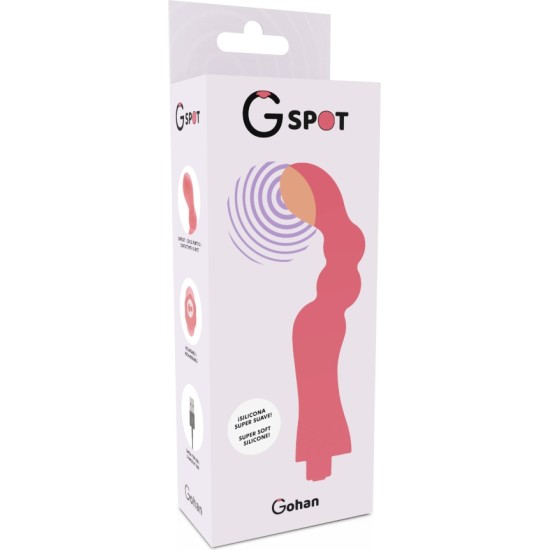 G-Spot GOHAH VIBRATOR LIGHT RED