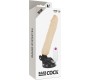 Basecock REALISTIC VIBRATOR REMOTE CONTROL FLESH 20 CM -O- 4 CM