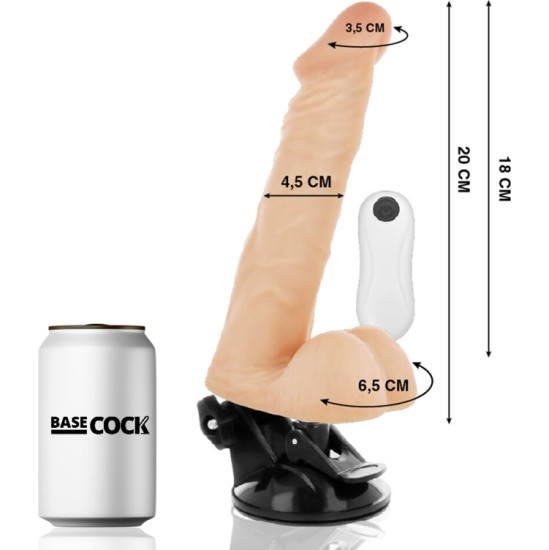 Basecock REALISTIC ARTICULABLE REMOTE CONTROL FLESH 20 CM -O- 4.5 CM