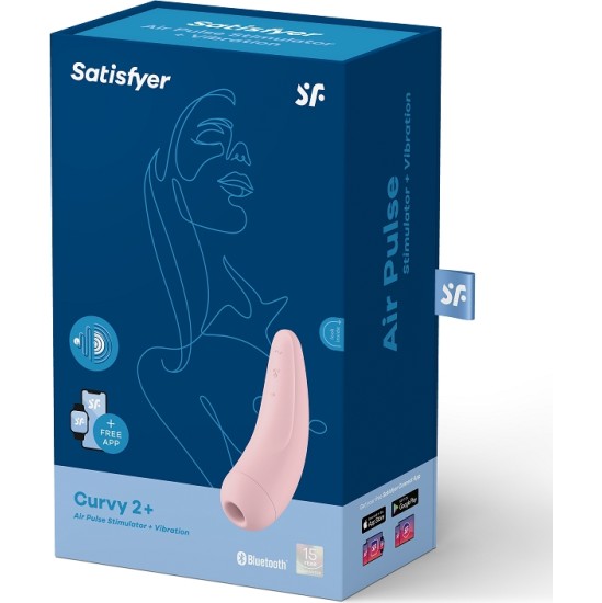 Satisfyer Connect SATISFYER - CURVY 2 + PINK