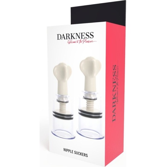 Darkness Sensations DARKNESS - TRANSPARENT NIPPLE SUCKER 5CM DIAMETER