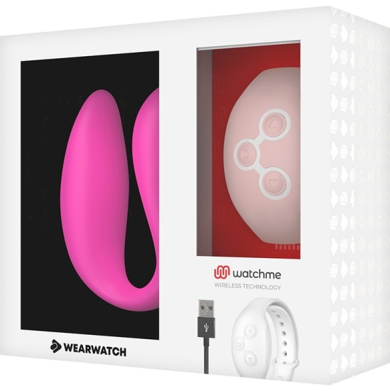 Wearwatch WATCHME DUAL TECHNOLOGY VIBRATOR FUCHSIA / PINK