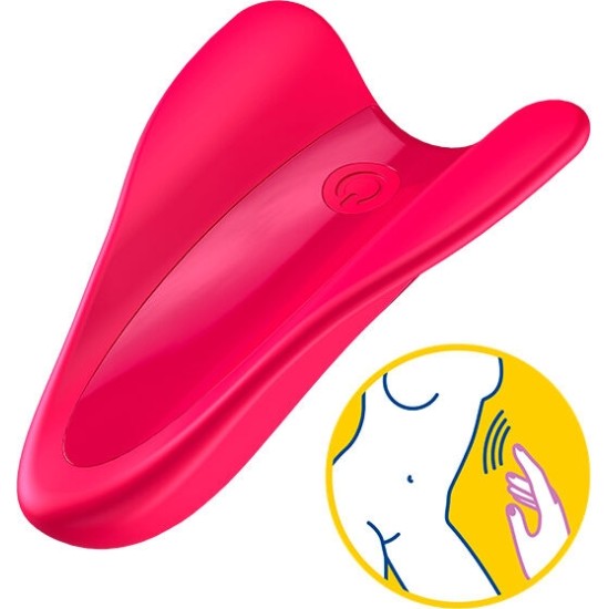 Satisfyer Vibrator SATISFYER - HIGH FLY FINGER VIBRATOR FUCHSIA